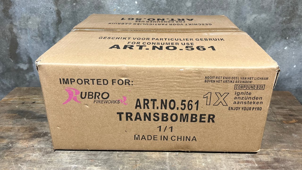 Transbomber | 144 shots | Rubro Vuurwerk