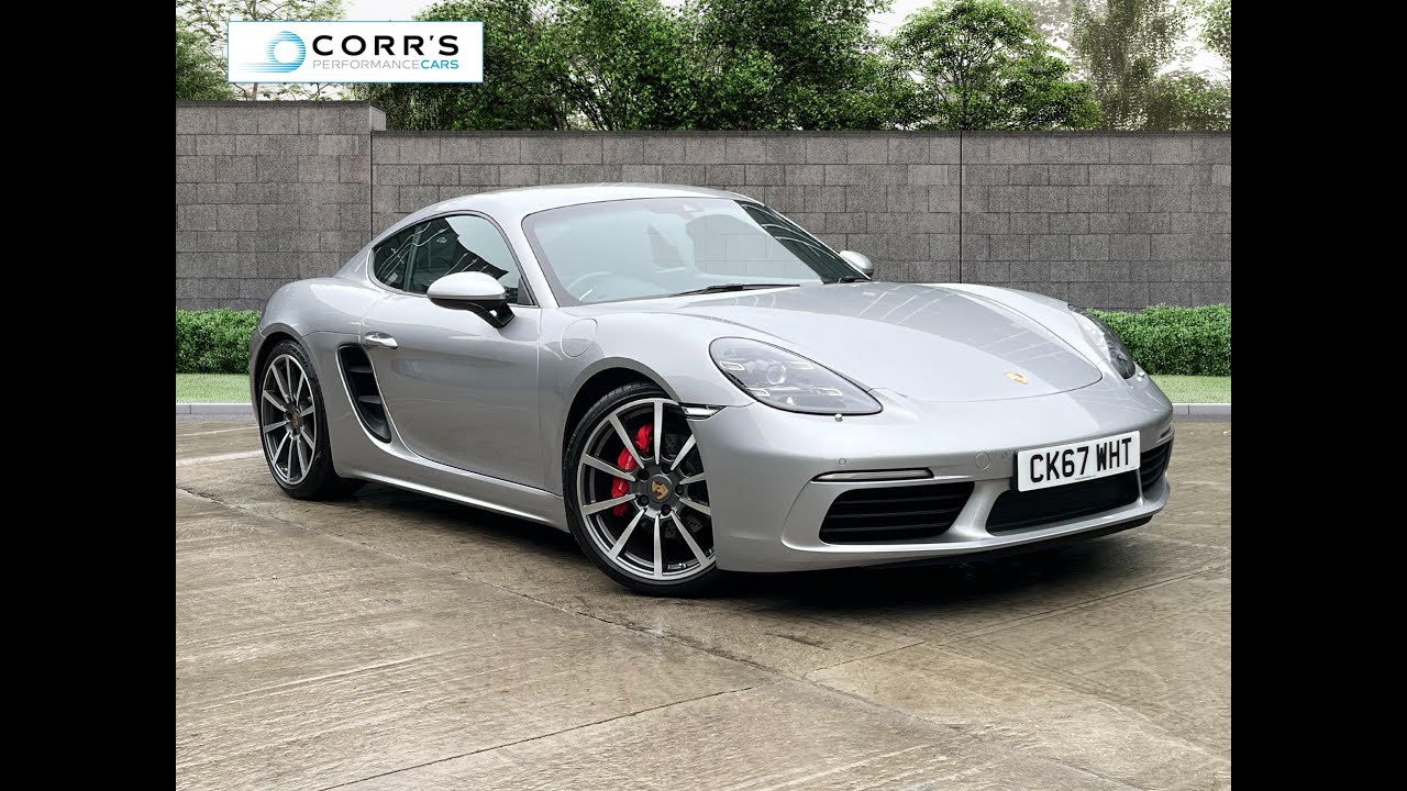 2017 PORSCHE 718 CAYMAN 2.5T S Coupe 2dr Petrol PDK Euro 6 (s/s) (350 ps)