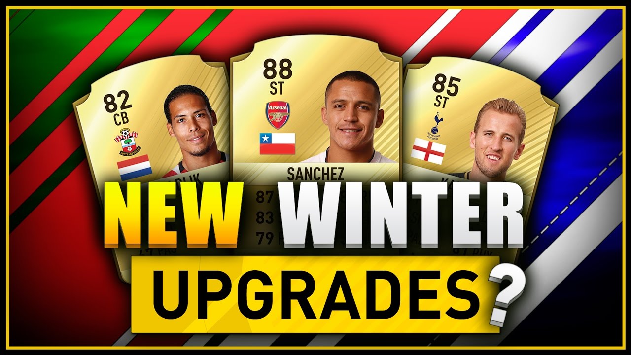 NEW WINTER UPGRADES??? - FIFA 17 UPGRADES feat Sanchez, Kane and Van Dijk