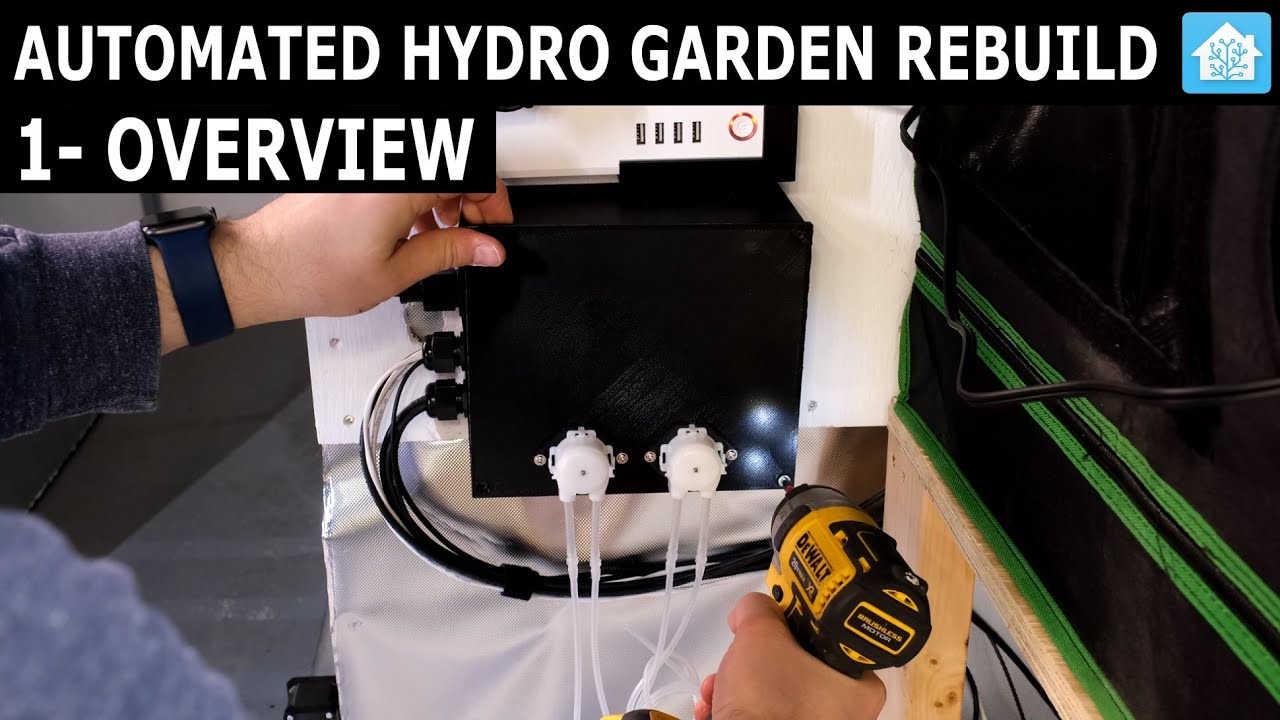 Rebuilding My Automated Hydroponic Garden -1- Intro/Overview