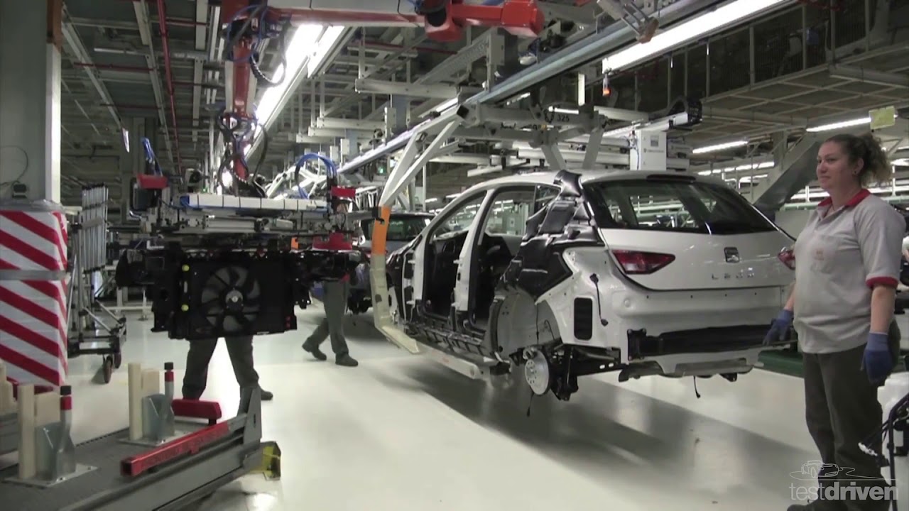 2020 Seat Leon Production | Car Factory Production Line