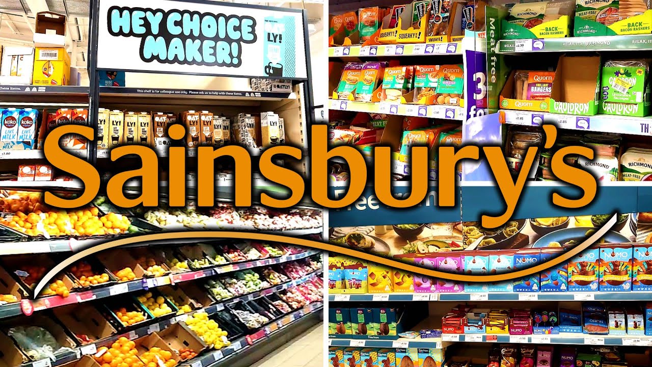 Sainsbury's Veganuary Haul 2025 - #Veganuary #Veganuary2025