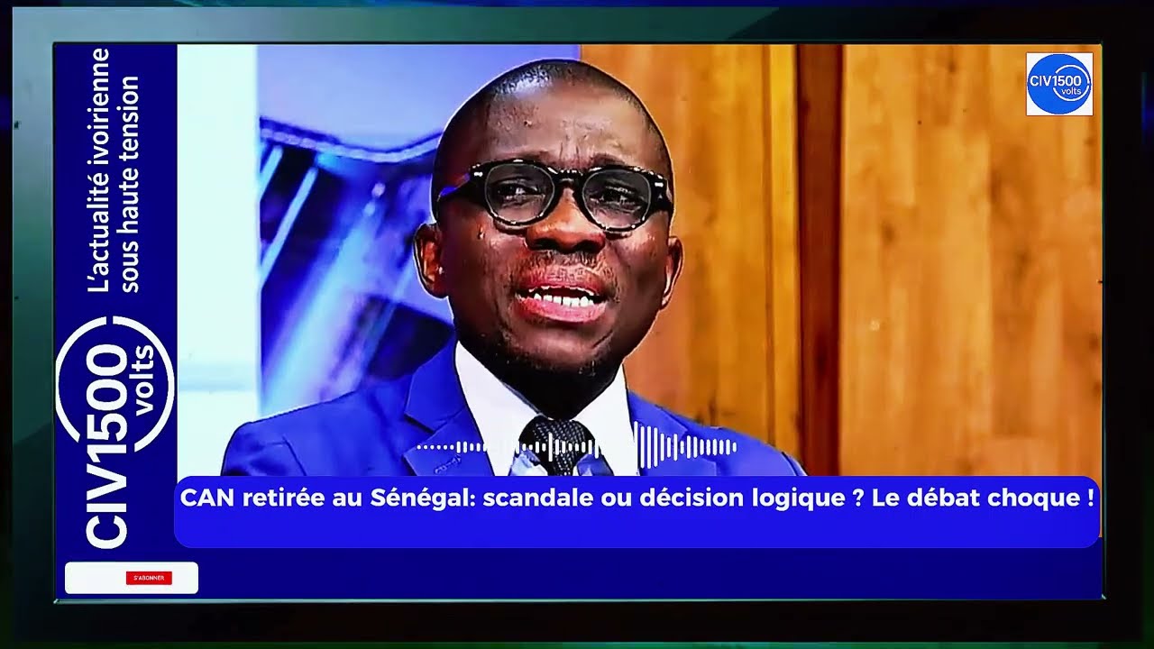 CAN retirée au Sénégal : scandale ou décision logique ? Le débat choque !