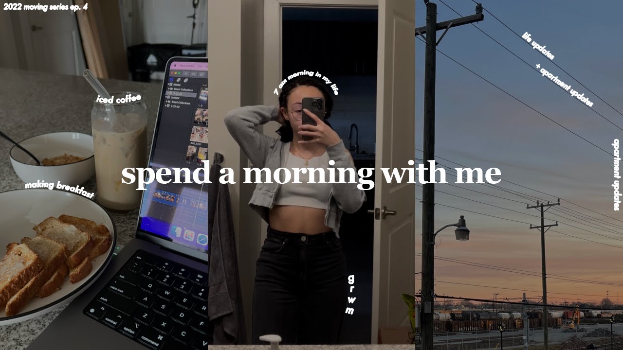vlog: spend a morning with me! building my new routine + apartment updates! *moving vlog ep. 4*