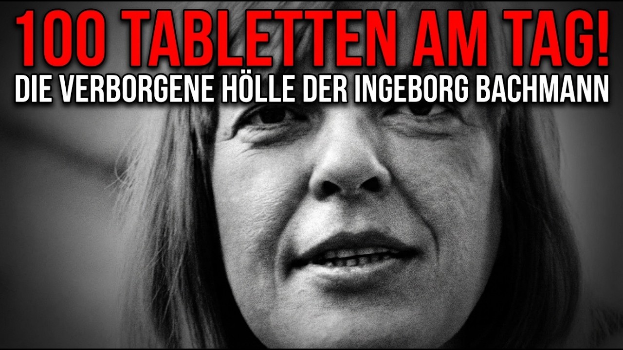 100 TABLETTEN AM TAG! DIE VERBORGENE HÖLLE DER INGEBORG BACHMANN