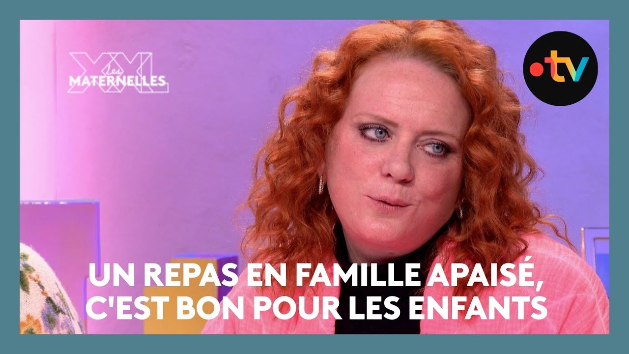 Un repas en famille apais&eacute;, c'est bon pour les enfants  - Les Maternelles XXL
