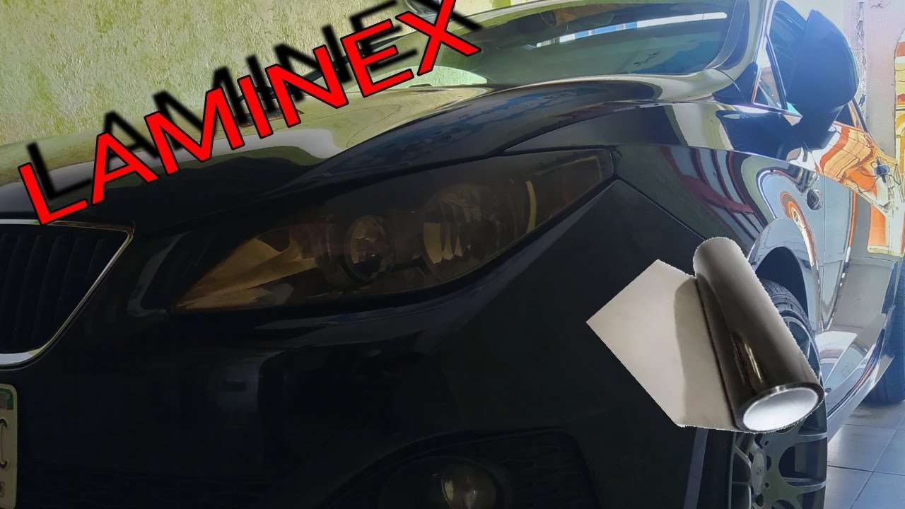 Como instalar laminex en faros| Aesthetic Car
