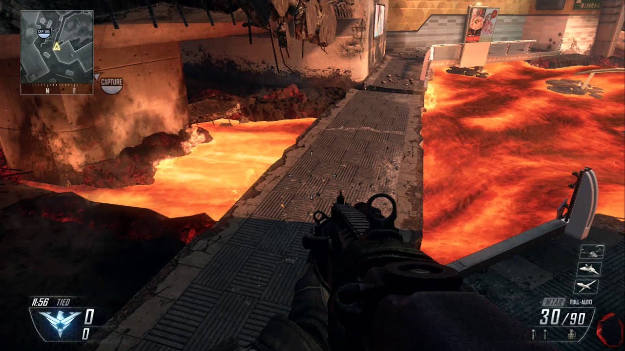 Call Of Duty Black Ops II - Magma Map Walkthrough (Uprising Map Pack)