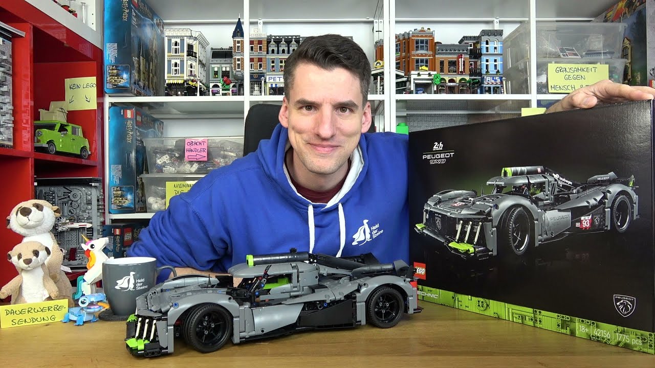Besser als der Flex-Ferrari, aber sonst grob entt&auml;uschend! LEGO&reg; Technic 42156 Peugeot 9X8