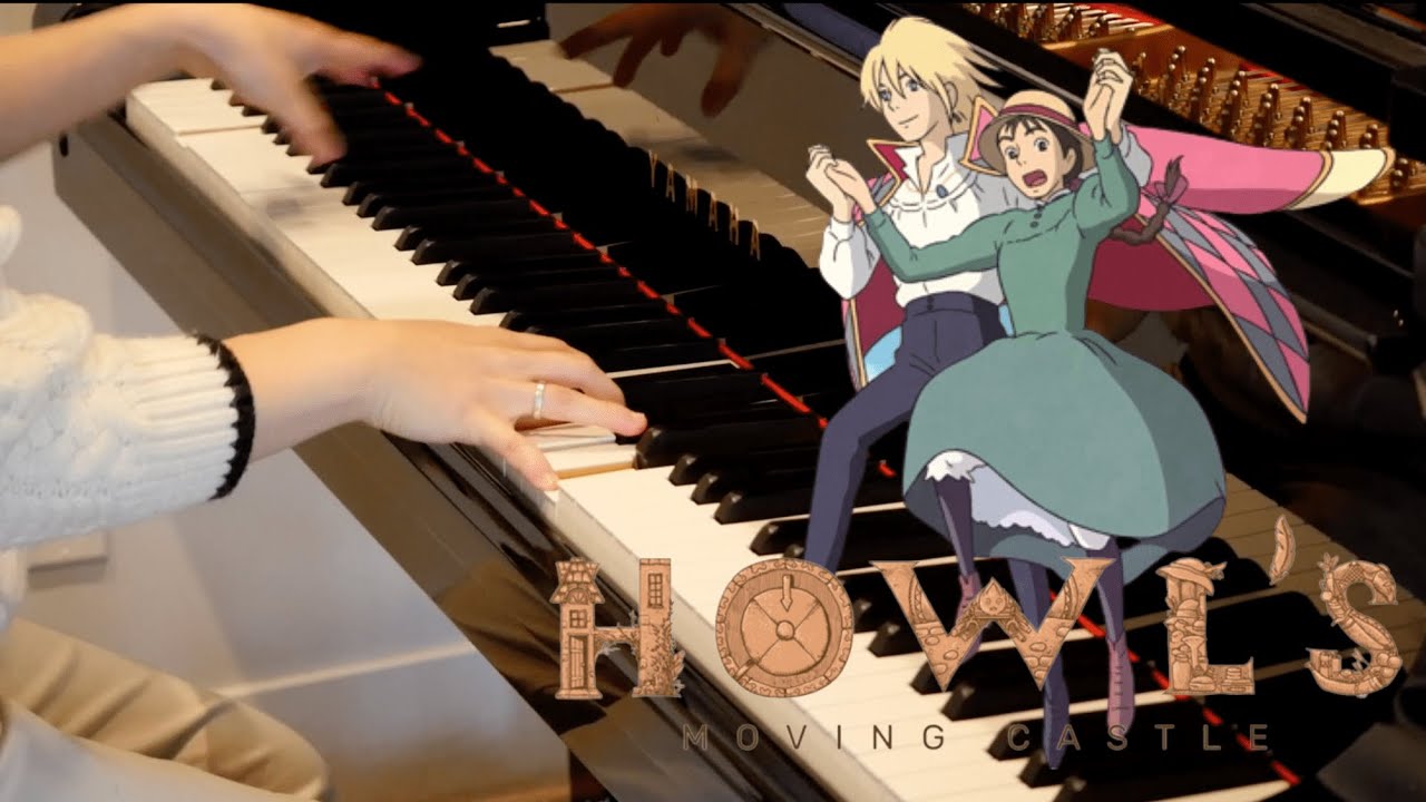 Howl's Moving Castle ハウルの動く城 Merry Go Round of Life 人生のメリーゴーランド Ghibli Best Stories Hisaishi | Piano