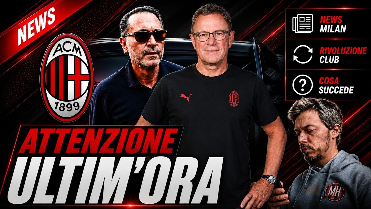 📌BREAKING NEWS RANGNICK-MILAN!⚠️ATTENZIONE! Milan News Andrea Longoni Calcio 