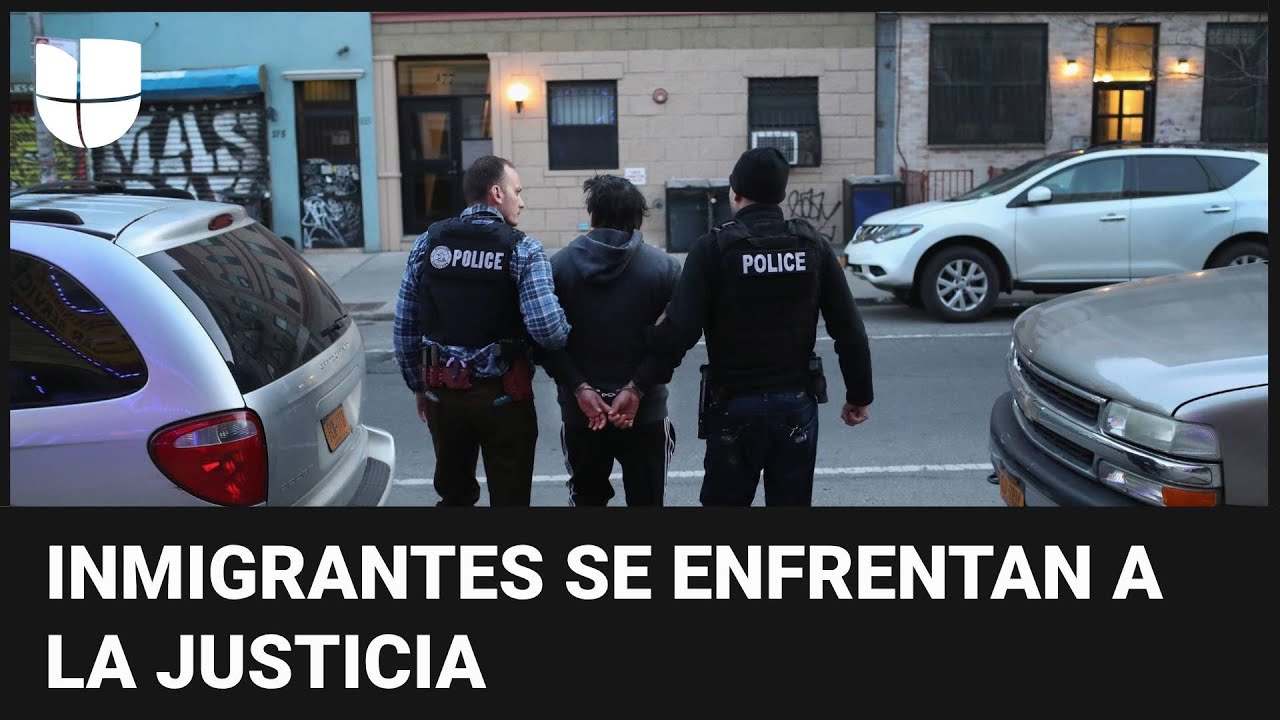 Inmigrantes recién llegados a Nueva York son arrestados por peleas y robos