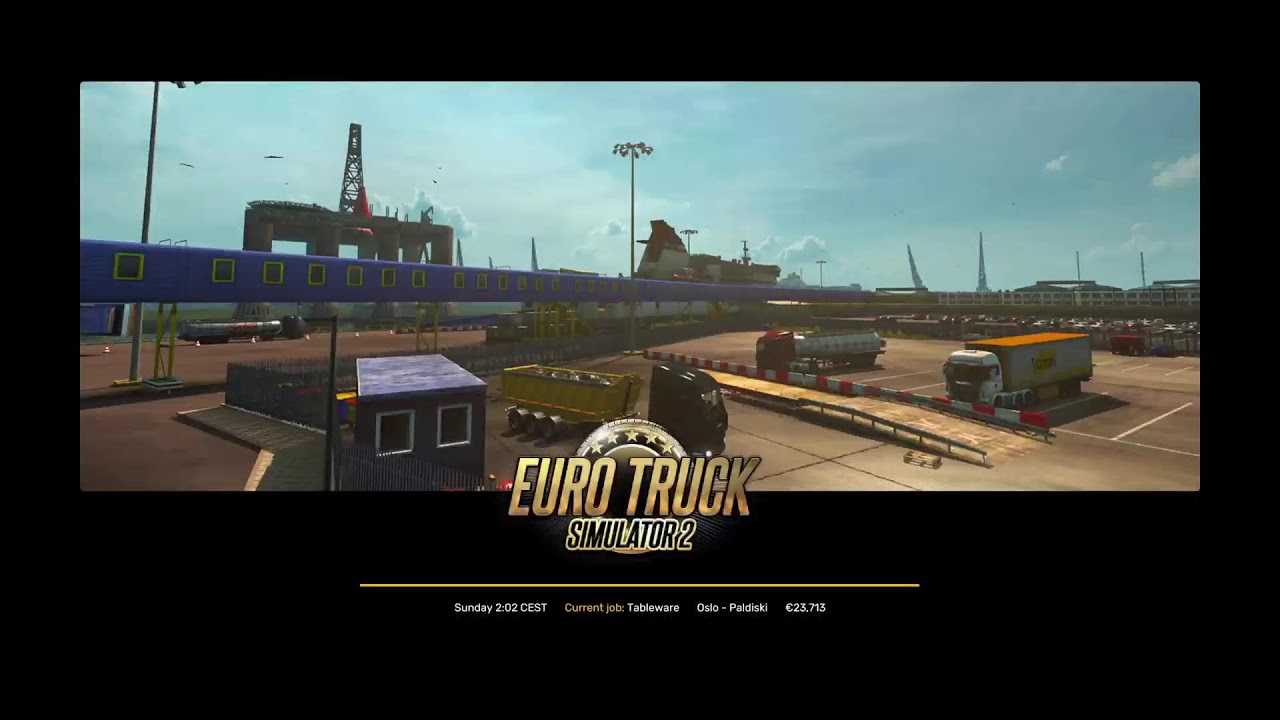 Euro Truck Simulator 2 | Realistic Driving | SnowyMoon V2 2K
