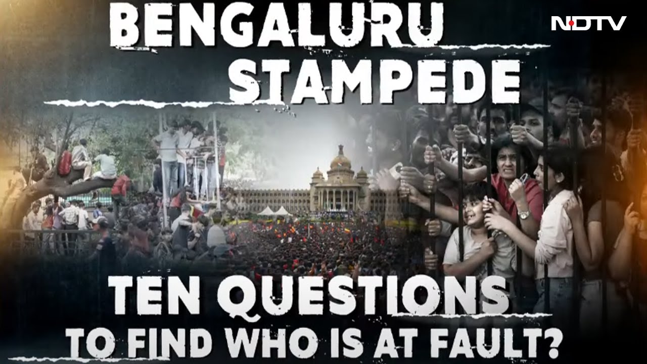 Bangalore Stampede News | Ten Questions From A Gate Of Tragedy In Bengaluru?
