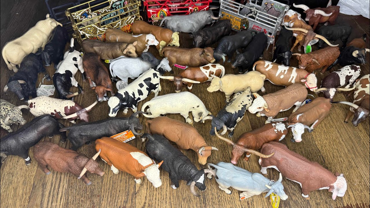 Farm animal toys collection