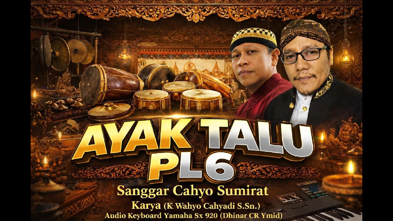 CR TALU PELO 6 Karya ( Ki Wahyo Cahyadi S.Sn.M.Sn ) Musik Yamaha Keyboard CR Production