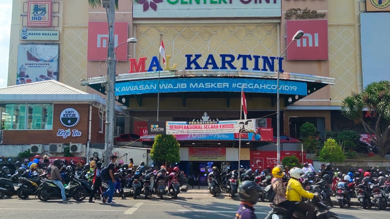Mall Kartini,  No.49, Palapa, Kec. Tj. Karang Pusat, Kota Bandar Lampung, Lampung 3511653