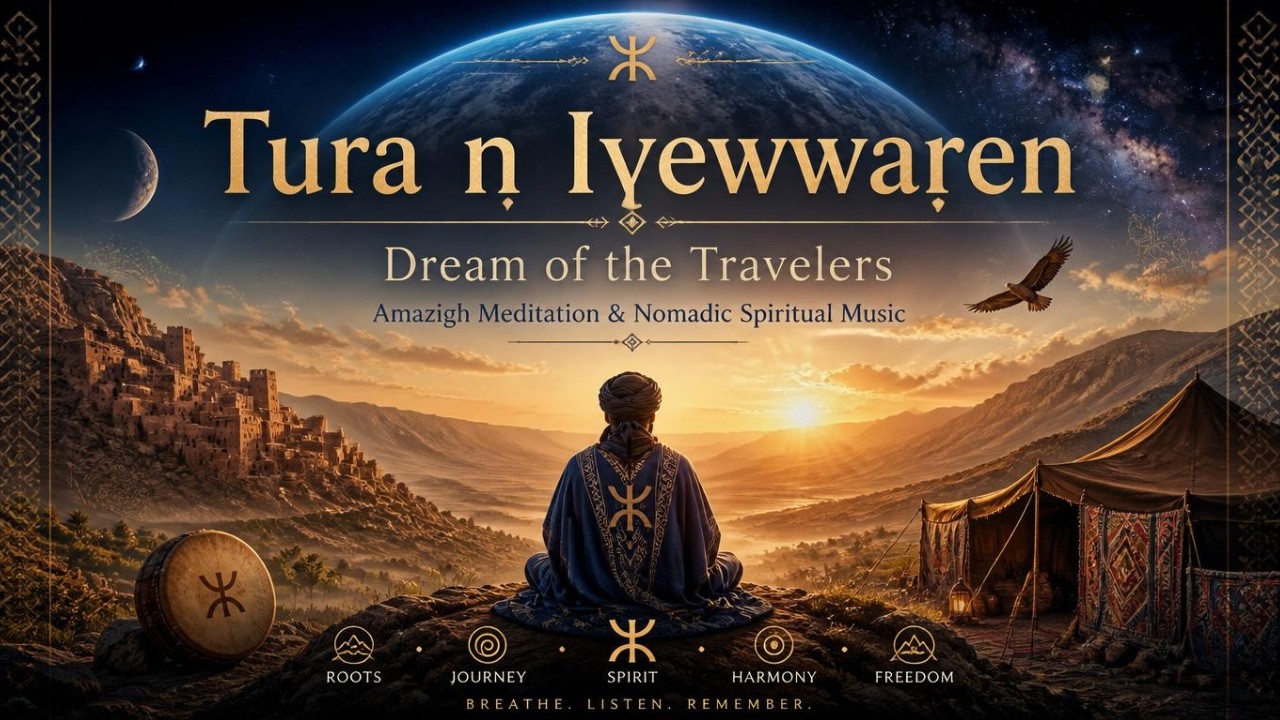 🌍 Tura n Iɣewwaṛen – Dream of the Travelers | Amazigh Meditation & Nomadic Spiritual Music
