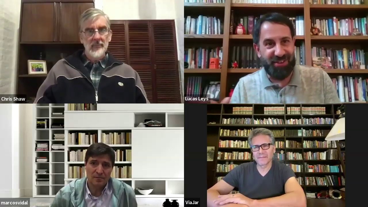 Conversatorio e625 - ESPIRITUALIDAD - Lucas Leys, Jesus Adrian Romero, Marcos Vidal y Chris Shaw