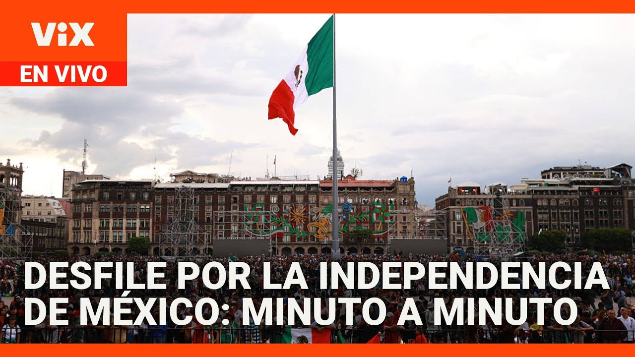 EN VIVO: Desfile Cívico Militar por la Independencia de México integrado por 16,000 efectivos