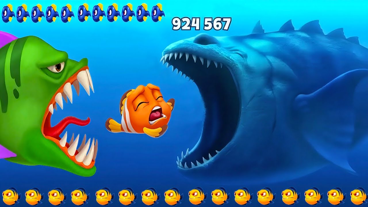 Fishdom 🐟 Monster Fish Attack 😯 Help The Fishdom 🐠 Fishdom Ads Update 368