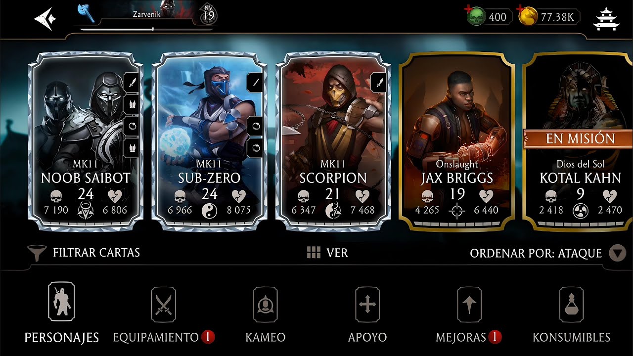LO HE PERDIDO TODO PARA SIEMPRE!! | MORTAL KOMBAT MOBILE