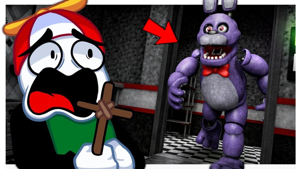 Sobrevivi A Los Animatronicos De FNAF Con Amigos