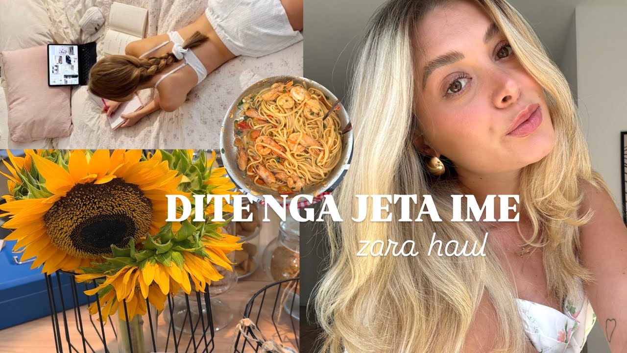 BLERJE TE ZARA🌻 | haul, pazar per shtepine, takim me youtuber, dite vere..✨