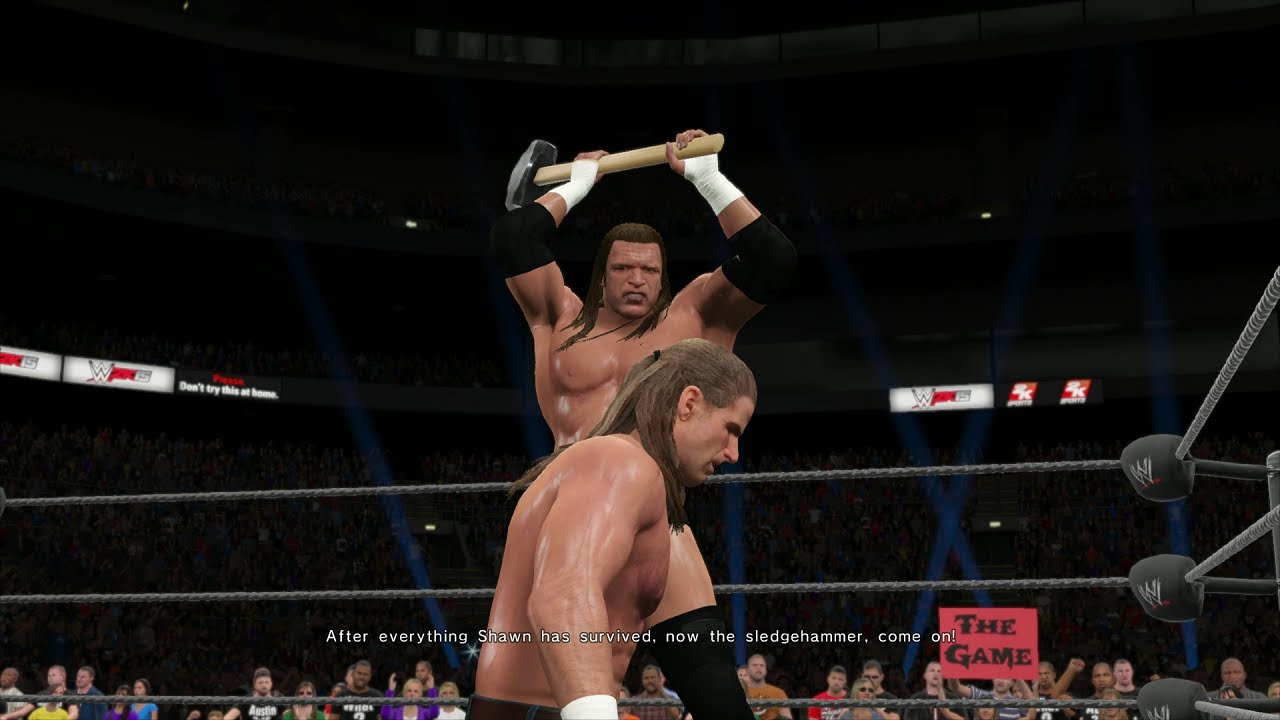 WWE 2K15 (PS4) Best Friends, Bitter Enemies Part 1: SummerSlam 2002 Shawn Michaels vs Triple H