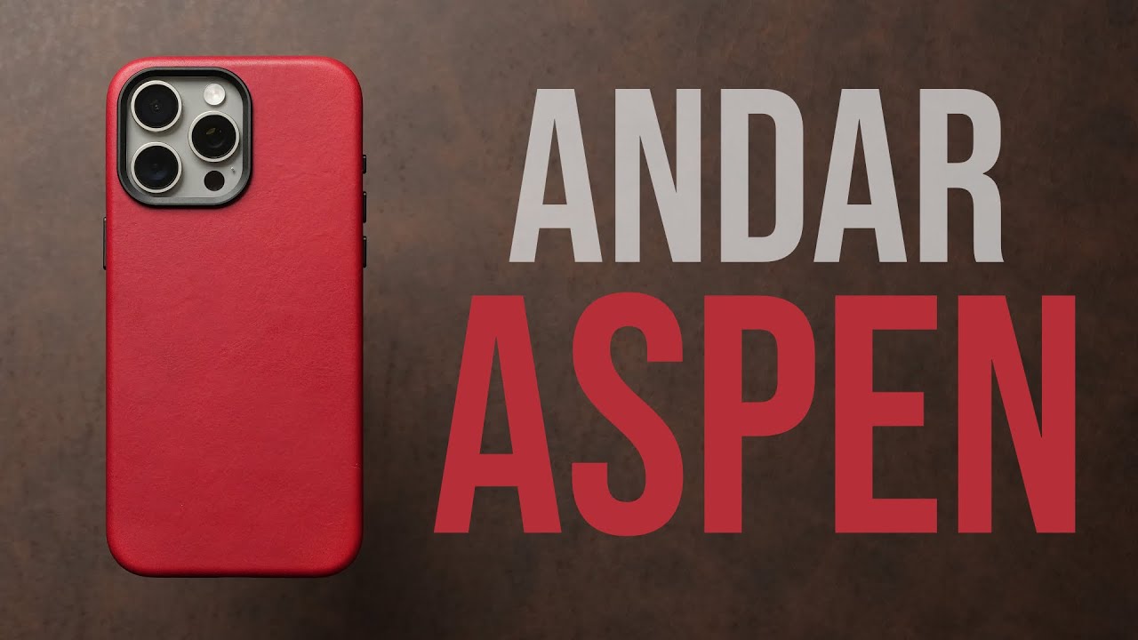 iPhone 15 Pro Max Andar Aspen! The LEATHER STANDARD! (w/Action Button)