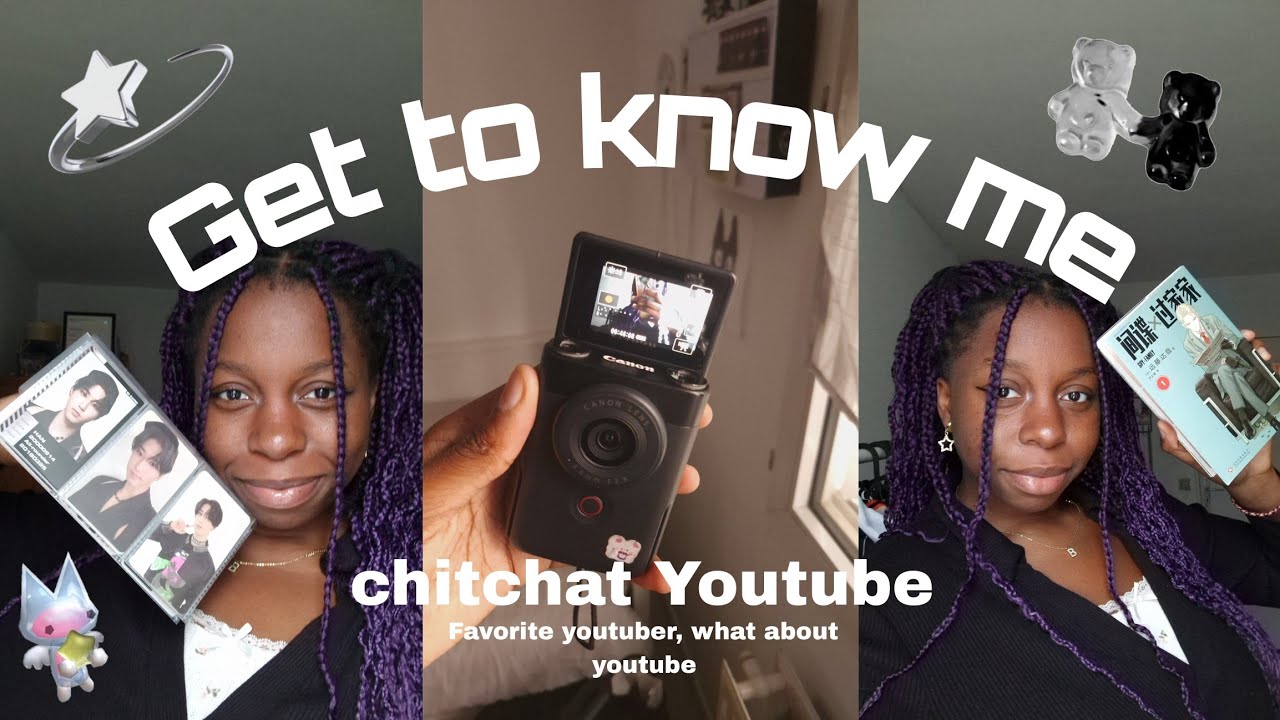 On fait connaissance ? 🗣GET TO KNOW ME AS A (3 years) NEW YOUTUBER + CHITCHAT YOUTUBE