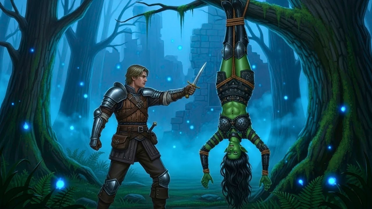 A Man Finds An Orc Girl Hanging From a Tree — But to Free Her, He Offers a Powerful Condition
