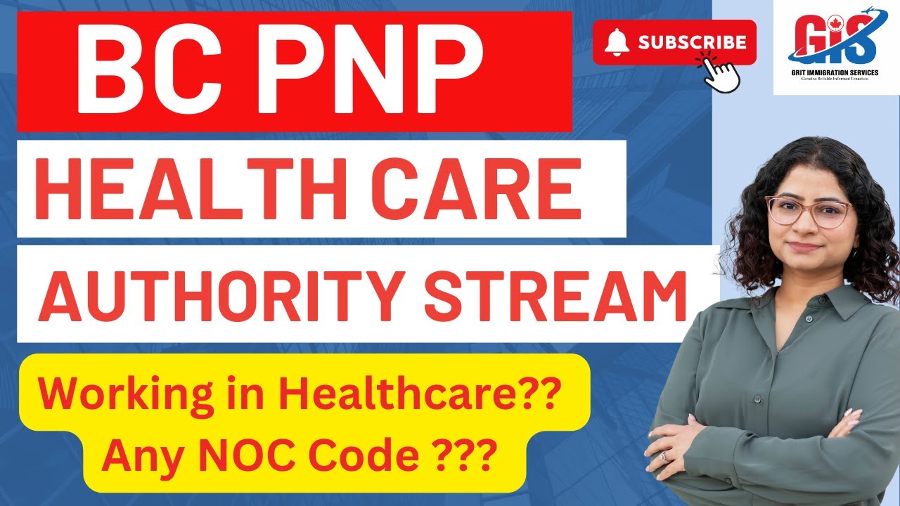 BC PNP-HEALTH AUTHORITY STREAM