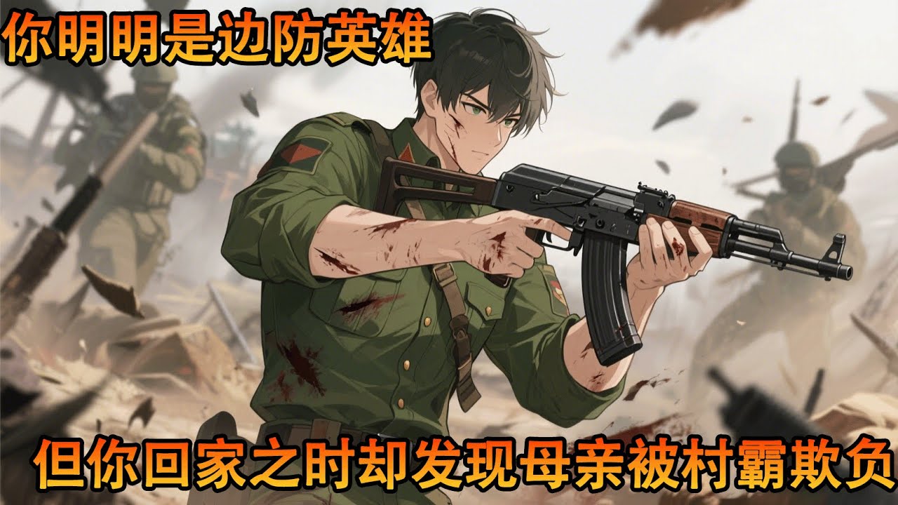 为国家戍边10年，然而归来却没等到家人的庆祝，反而见到了家人遭受欺负，如果这个世界是黑暗的，那么就让我来掀翻！#小说 #热血 #战斗 #冒险