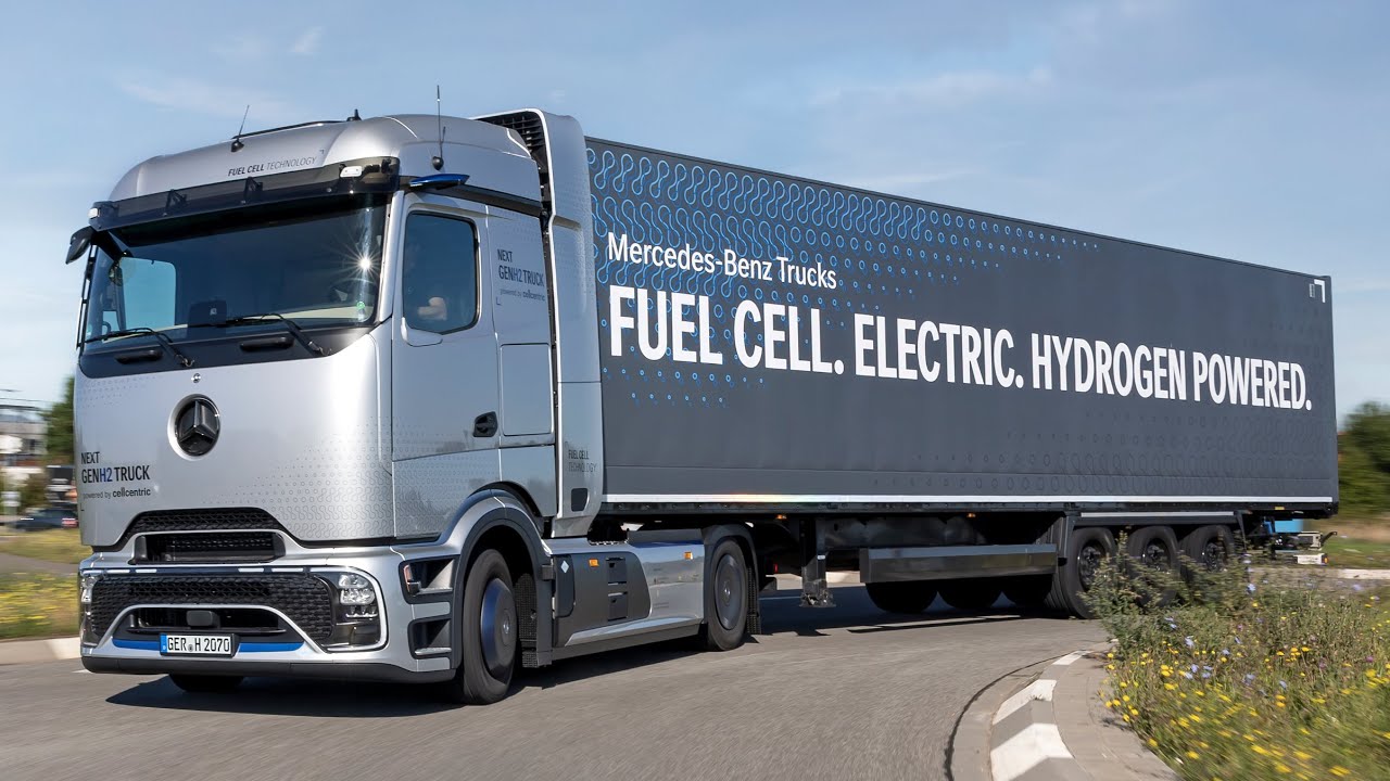 Mercedes-Benz NextGenH2: The 1,000 km Hydrogen Revolution!