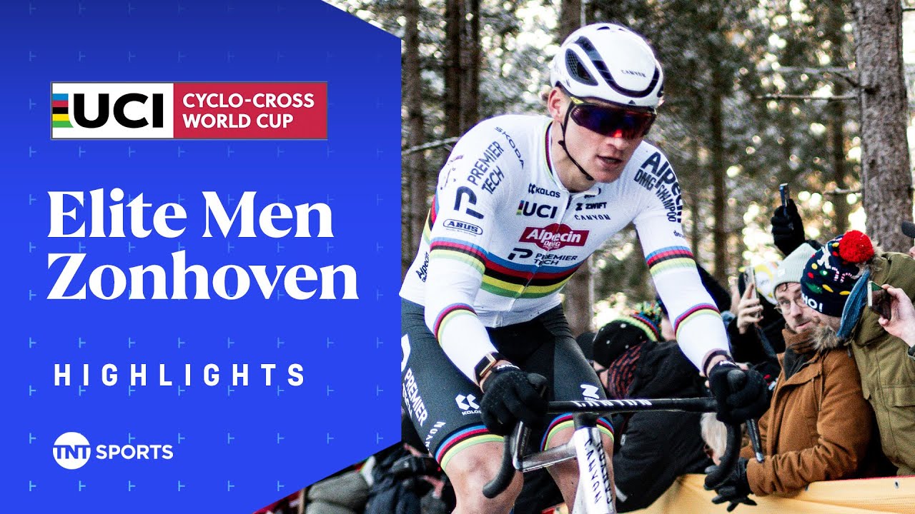 DOMINATION! 😮&zwj;💨 | Men's UCI Cyclo-Cross World Cup Zonhoven Highlights | TNT Sports Cycling
