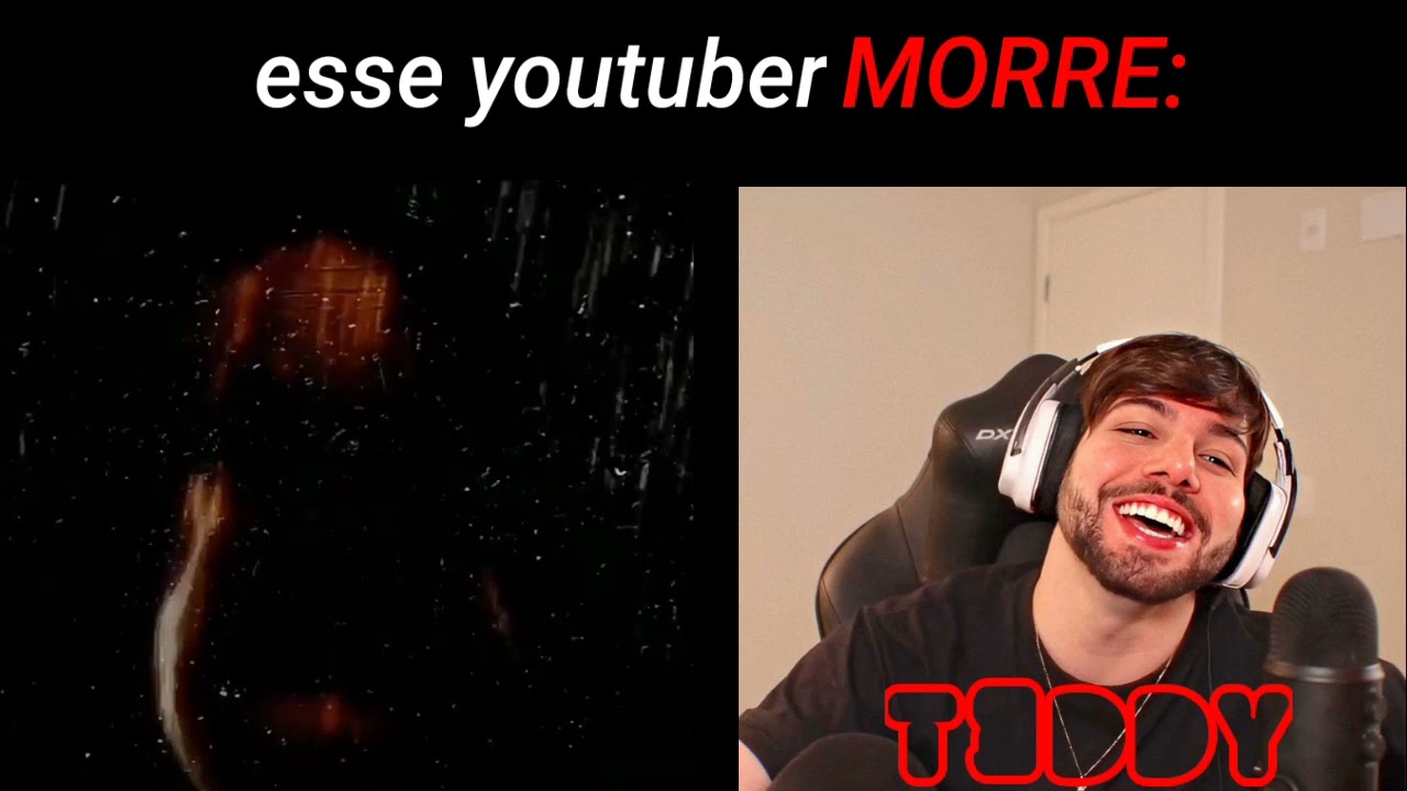 senhor incr&iacute;vel ficando triste: esse Youtuber m0rre...