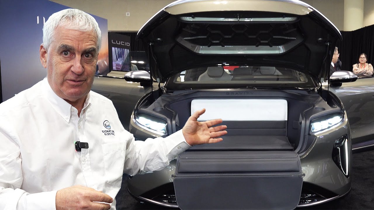 The Future of Luxury Electric SUVs | Lucid Gravity