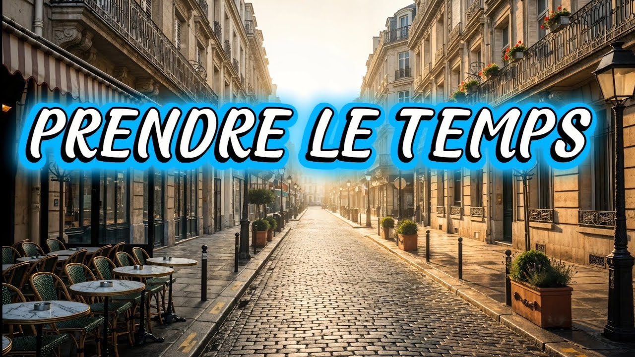 Le rapport des Français au temps et à la vie