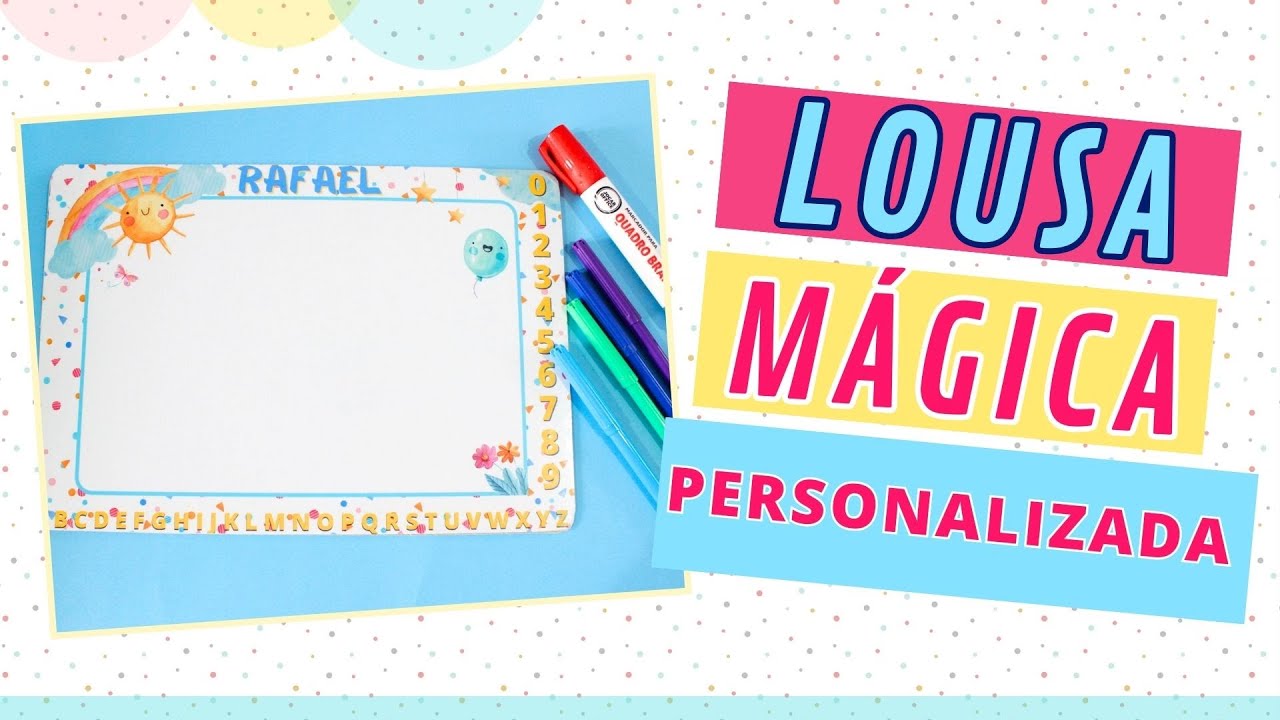 Como fazer lousa mágica personalizada [Passo a Passo] | Canva