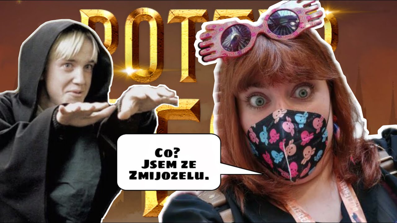 Draco Malfoy mě nazval MUDLOVSKOU ŠMEJDKOU 😱 / POTTERFEST 2021