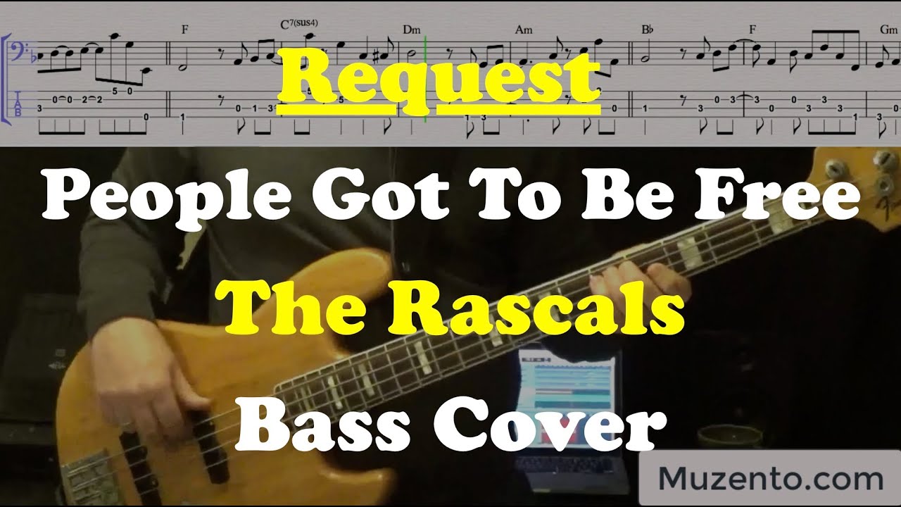 People Got To Be Free - The Rascals - Bass Cover - Request