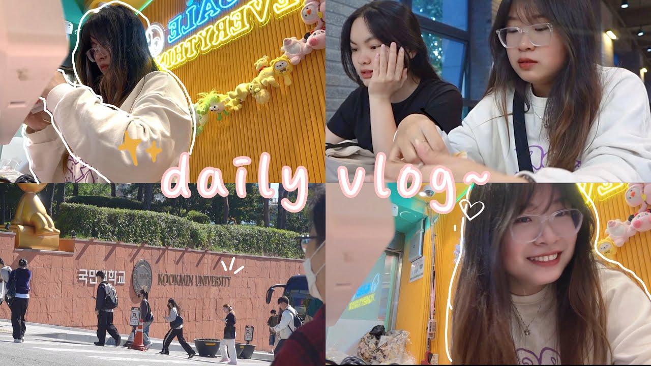 daily vlog | một ngày của mình ở Hàn Quốc٩( 'ω' )و