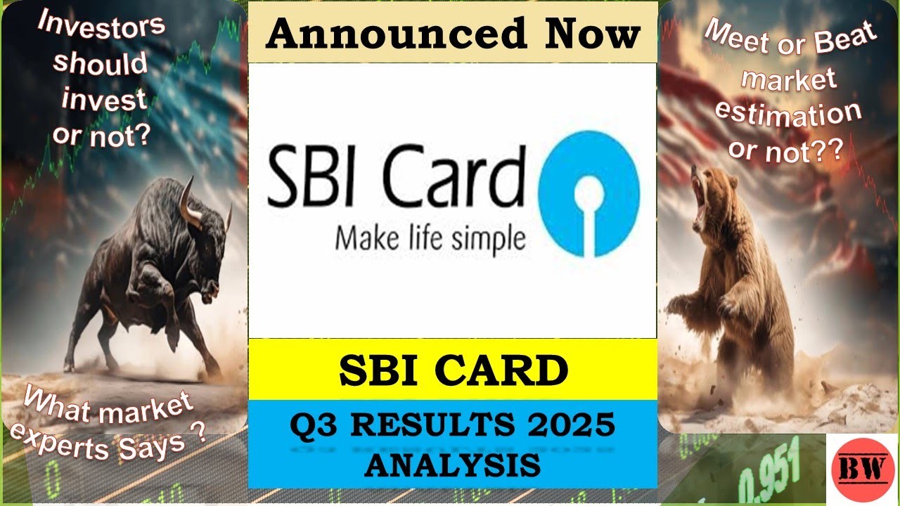 SBI CARD Q3 RESULTS 2025, SBI CARD NEWS, SBI CARD LATEST NEWS, SBI CARD NEWS, SBI CARD RESULTS TODAY