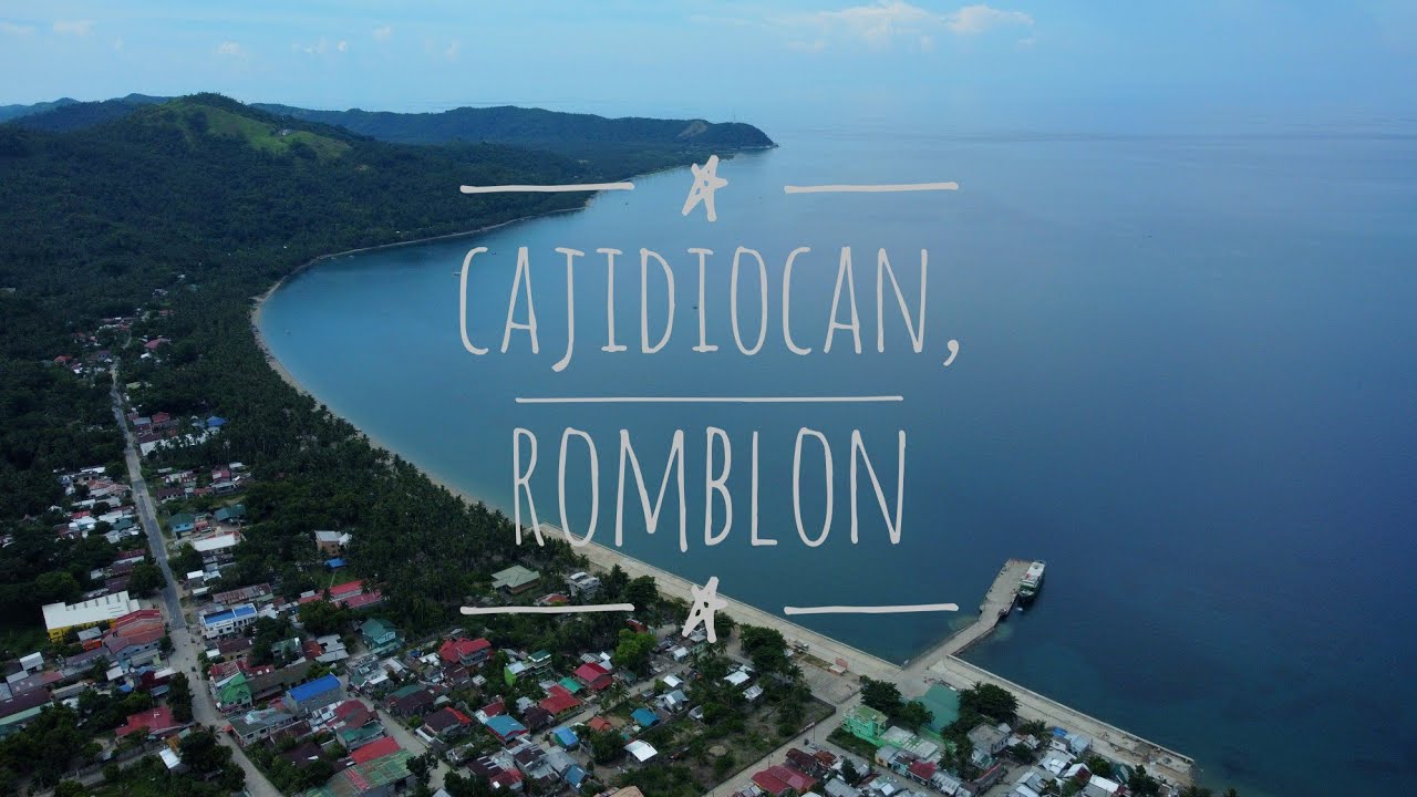 CAJIDIOCAN TOWN AERIAL VIEW, Sibuyan Island Romblon #DjiMini2