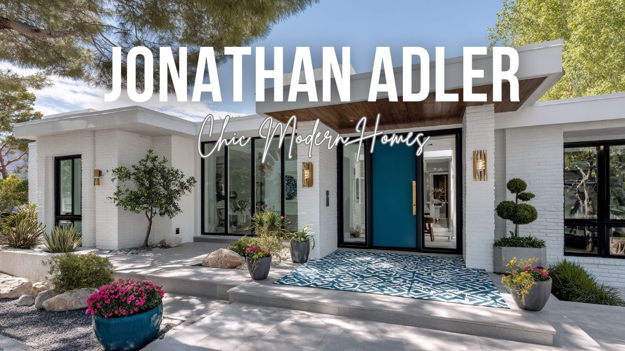 Jonathan Adler Chic Modern Homes with Playful Glam American Character