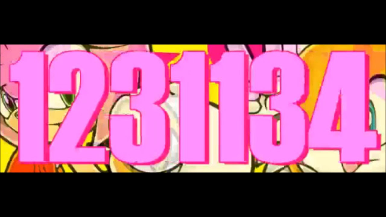 Numbers 1 to Sonic And Amy Rose Number in 11 Minutes