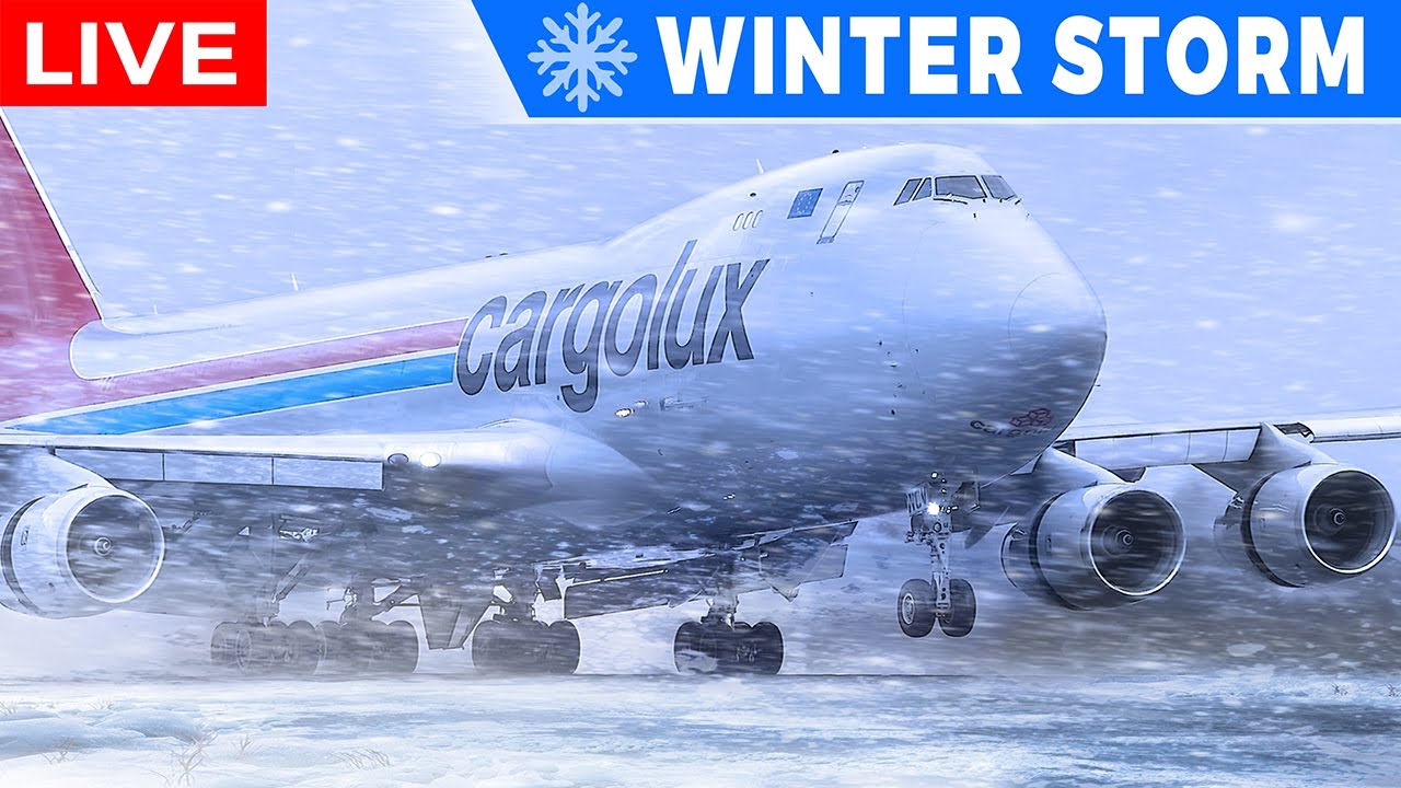 🔴LIVE COLD SNOW STORM at CHICAGO O'HARE AIRPORT | AVGEEK ORD PLANE SPOTTING |WINTER WEATHER ADVISORY