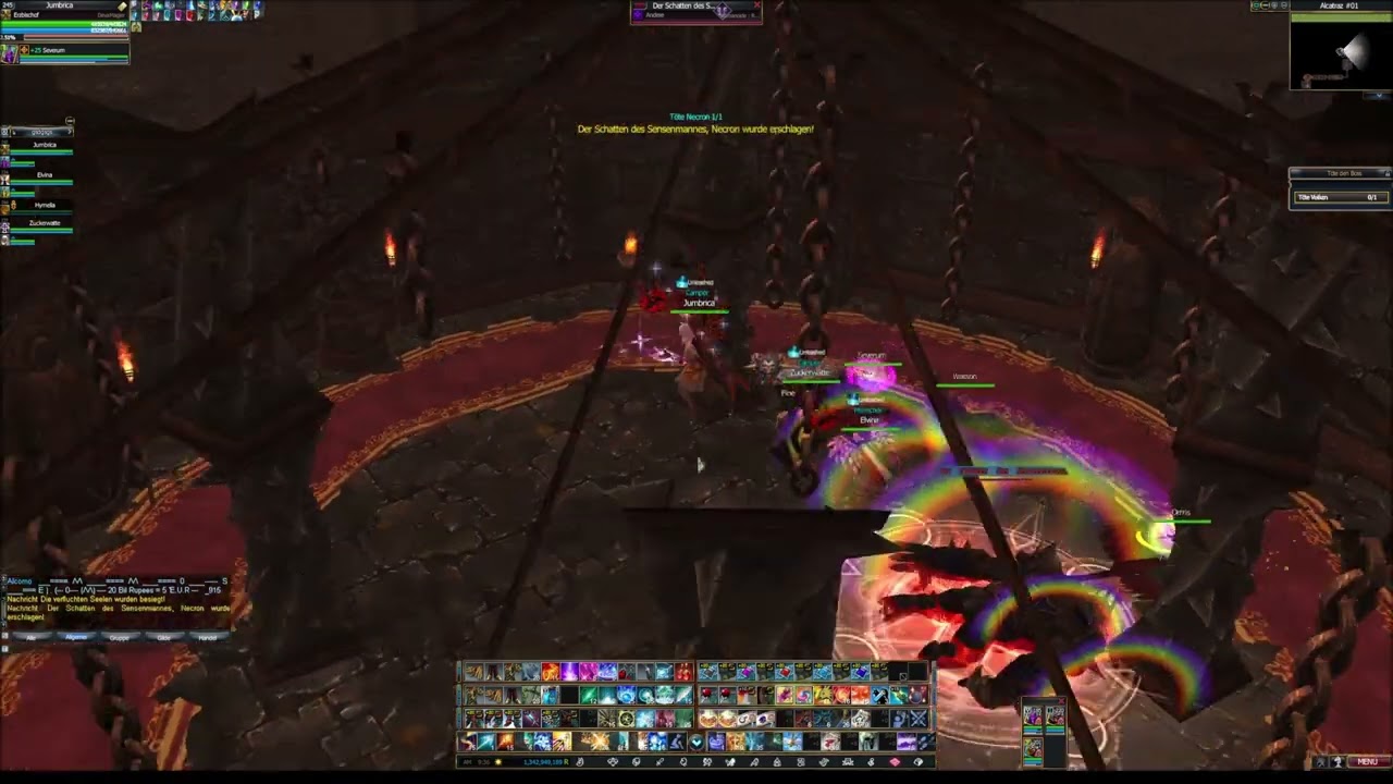 Rappelz 9.10 Cardinal Casual Alcatraz Stage 5-8 Farming and Gear