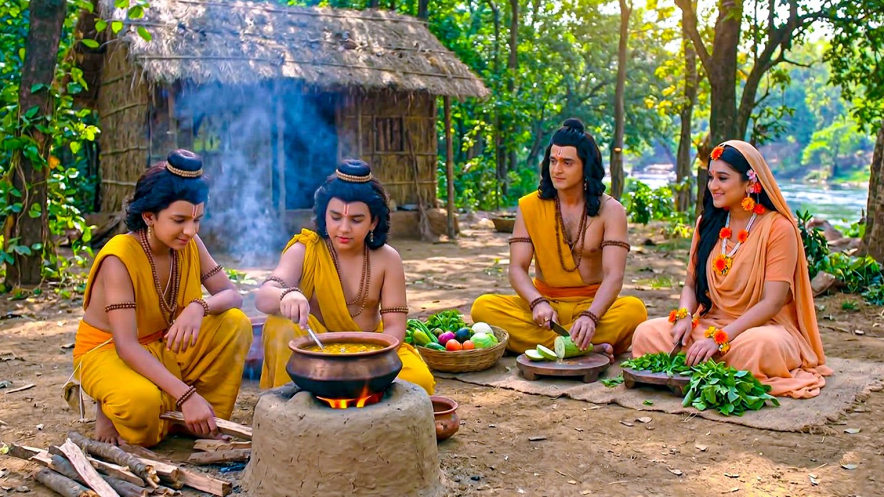 लव और कुश ने प्रभु राम के लिए प्रेम से बनाया भोजन | श्रीमद् रामायण | New Episode 2026